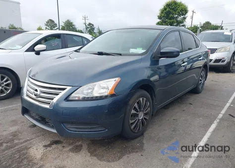2014 Nissan Sentra S/Fe+ S/Sv/Fe+ Sv/Sr/Sl from USA, damaged, VIN 3N1AB7AP4EY218185